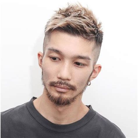 Asian Fade Haircut Crop Haircut Asian Men Hairstyle Hairstyle Ideas Men Blonde Hair Blonde