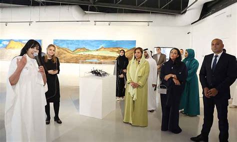 Sheikha Bodour Opens Two New Exhibitions At Maraya Art Ce