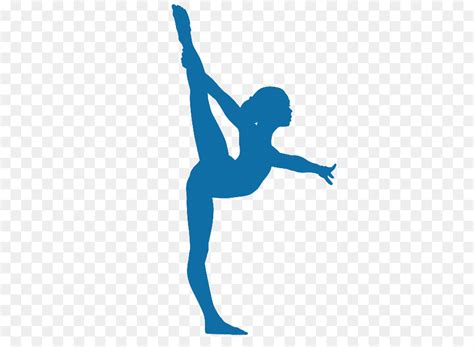 Artistic Gymnastics Floor Handstand Silhouette Gymnastics Png