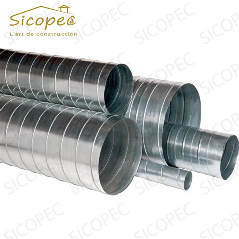 Tube Spiral Galvanise Sicopec