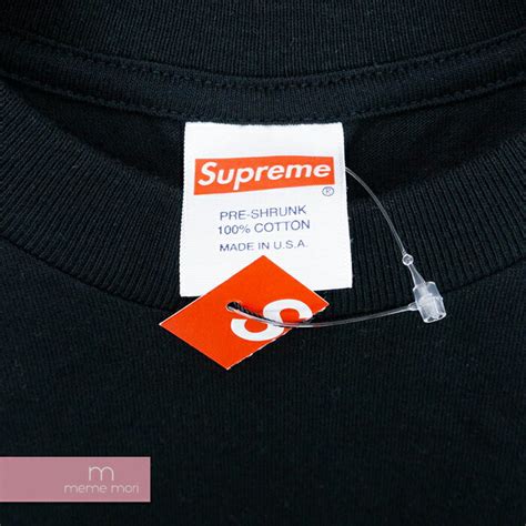 楽天市場Supreme 2019SS Who The Fuck Tee シュプリーム フーザファックTシャツ フロントロゴ 半袖カットソー