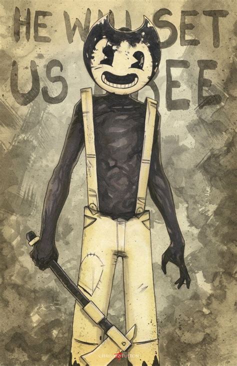 Bendy And The Ink Machine Sammy Lawrence By Chrisozfultondeviantart