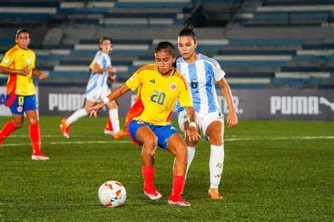 Selección Colombia Femenina Sub 20 vs Argentina CONMEBOL Sudamericano