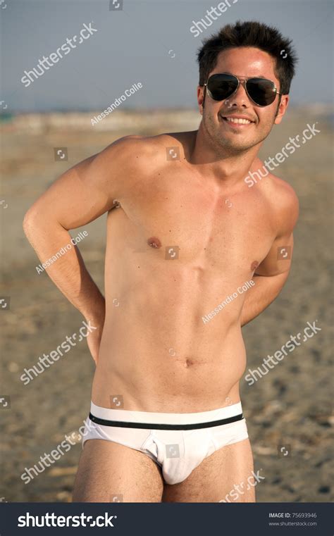 Naked Man On Beach Stock Photo Shutterstock