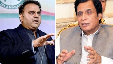 Parvez Elahi Apologises For Hurtful Remarks Against Fawad Chaudhry