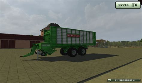 FS2013 Bergmann Shuttle 900 k v 1 Forage Wagons Mod für Farming