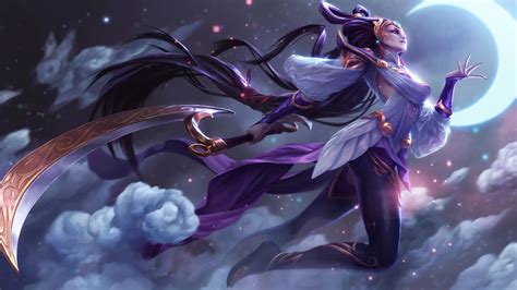 Wallpapers League Of Legends Nude Diana Lunar Goddess Splash Skin