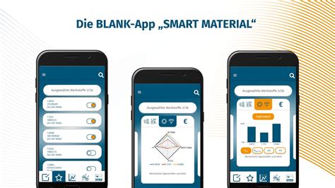 Kurzer Clip zur BLANK App SMART MATERIAL Werkstoff App für