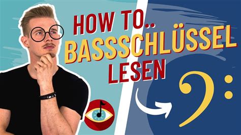 Der BASSSCHLÜSSEL so erkennst du JEDE Note Noten lesen lernen