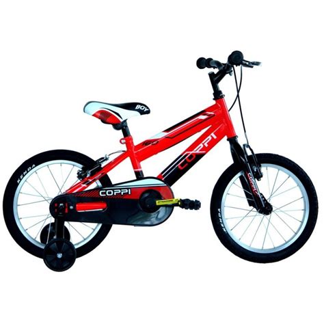 Coppi Bicycle Junior Man Argo Red Black