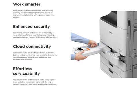 Canon Imagerunner Advance Dx C I A Mono Mf Photocopier Print Copy