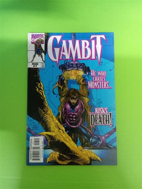 Gambit 7 Andy Kubert Cover Art Marvel Comics Hobbies Toys