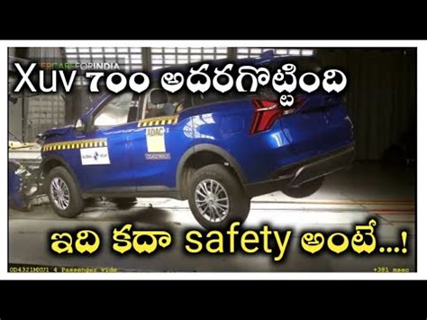 Xuv Global Ncap Xuv Got Safety Ratings Youtube