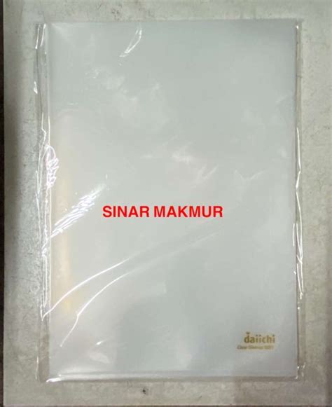 Jual Map Clear Sleeves Map L A4 Daichii 9001 Di Seller Ashlynn Shop