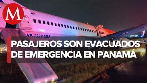 Avión procedente del AICM sale de pista al aterrizar en Panamá YouTube