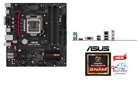 Hcm Bo Mạch Chủ Mainboard Asus B85m Gamer Gaming Cty Box 3 Năm