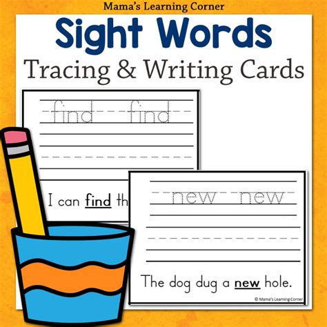 2nd Grade Dolch Sight Words Handwriting Worksheets Mamas Learning Corner