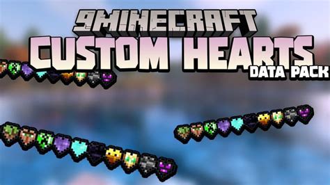 Minecraft Custom Hearts Data Pack 1192 1191 Unique Abilities