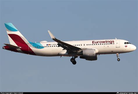 D Aewj Eurowings Airbus A Wl Photo By Bj Rn D Wel Id