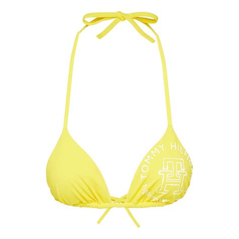 Tommy Hilfiger Triangle Rp Bikini Top Yellow Dressinn