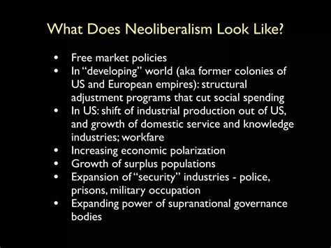 Neoliberalism | PDF