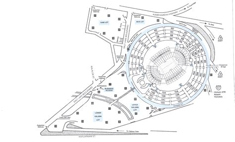 Aloha Stadium | Aloha Stadium Parking Map and Rates