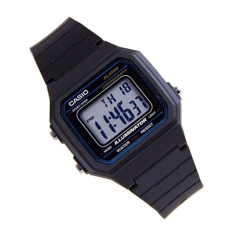 Reloj Casio Digital Alarma Negro Hombre W H Avdf Comsucre Online