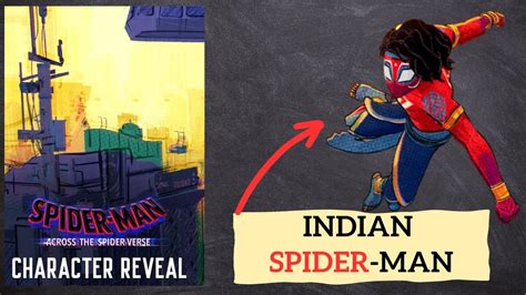 Spider Man Across The Spider Verse Indian Spider Man Pavitra