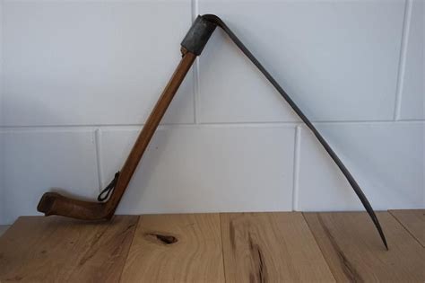 Antique Hainault Scythe Authentic Antique Harvest Tool Old Reaping