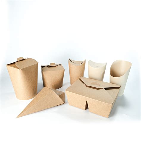 Custom Square Kraft Burger Packaging Box Burger Box Kraft Paper And