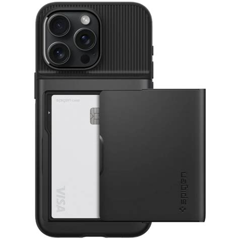 Spigen Slim Armor Cs Prozirna Maska Sa D Epom Za Kartice Za Iphone