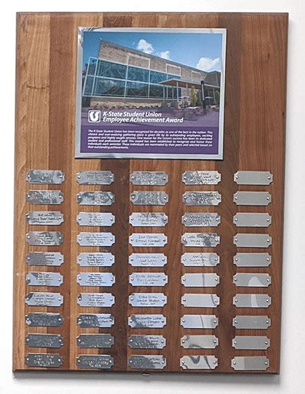 Employee Achievement Award | K-State Student Union | Kansas State ...