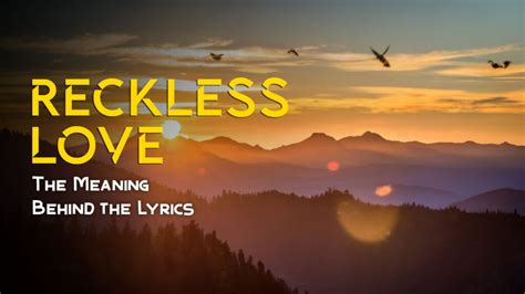 Reckless Love Lyrics By Cory Asbury