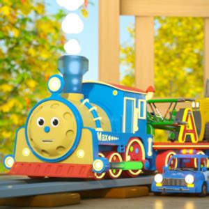 Learn Letters With Max the Glow Train – TOYS (Letters and Toys) | Movies and Videos | Children's