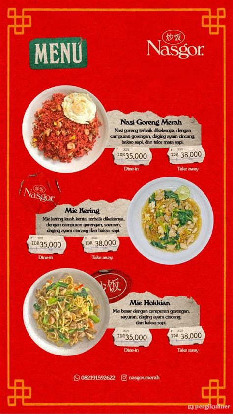 Selalu Diperbarui Menu Nasgor Merah Cinere Depok