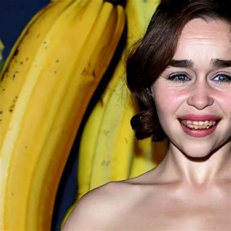 Emilia Clarke Cosplayed On A Giant Banana Stable Diffusion Openart