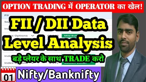 Fii Dii In Stock Market Fii Dii Data Analysis For 01 April 2024