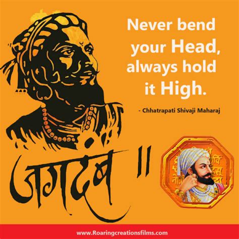 15+ Chhatrapati Shivaji Maharaj Quotes in English - Roaring Creations Films