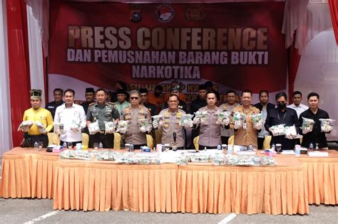 Polisi Berhasil Ungkap Peredaran Kg Sabu Jaringan Interna