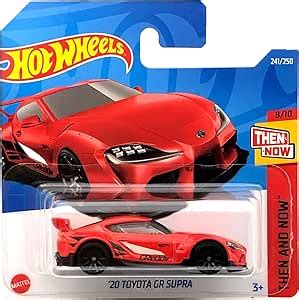 Hot Wheels Toyota GR Supra Then And Now Amazon Co Uk Toys Games