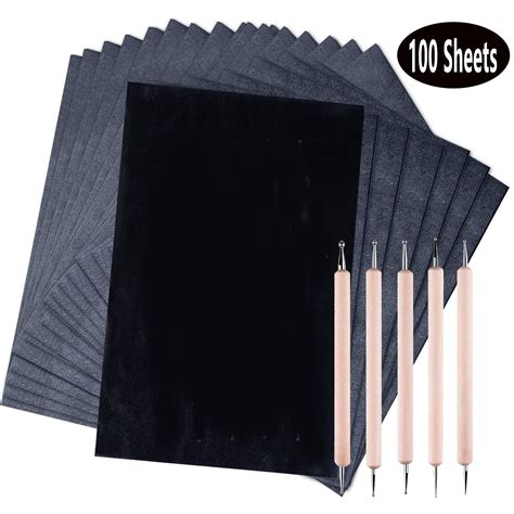 Walmart Sheets A Carbon Paper Pcs Embossing Styluses For