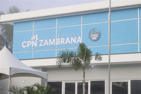 Sns Inaugura Centro De Primer Nivel Zambrana En S Nchez Ram Rez Con