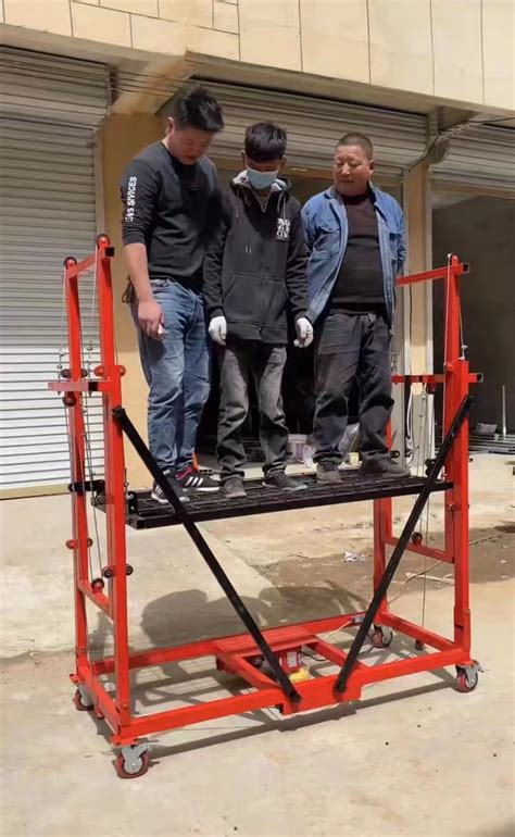 Multiple Models Folding Mobile Electric Scaffold Platforms Electric