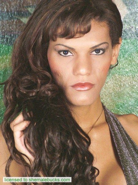 Curly Haired Shemale Beauty Shows Big Tits Butt Photo 7 AShemaletube