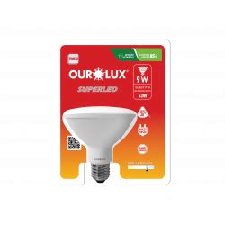 Lâmpada LED Ourolux 9W Branca Fria