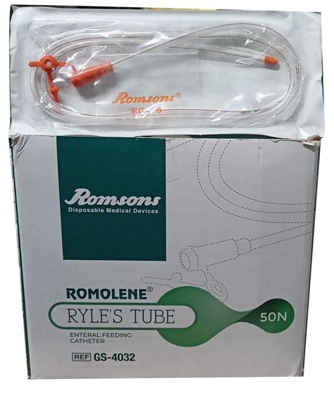 Romsons GS 4032 Romolene Ryle S Tube For Hospital At Rs 16 50 Piece In