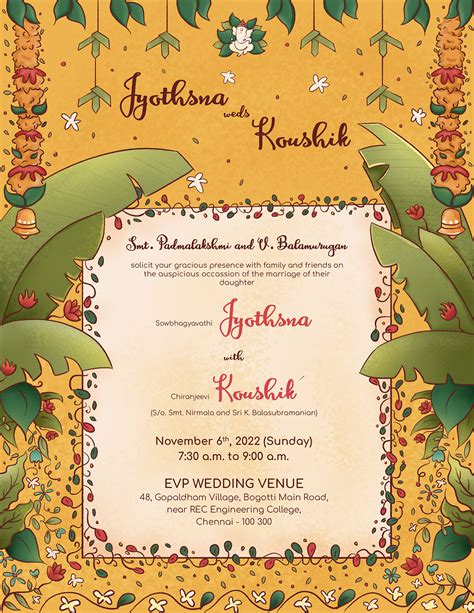 Indian Wedding Invitation On Behance