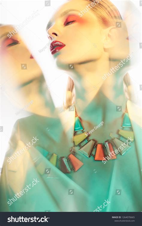 Studio Portrait Sexy Lady Blonde Hair Stock Photo 1264070665 Shutterstock