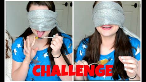 Blindfolded Taste Test Challenge Youtube