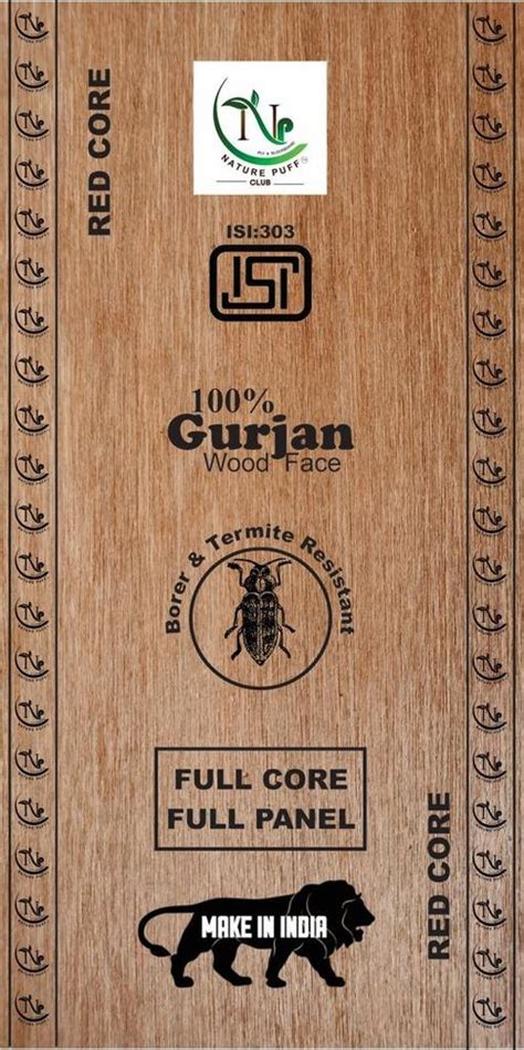 12 Mm Gurjan Wooden Plywood For Furniture At Rs 105 Sq Ft In Pune ID